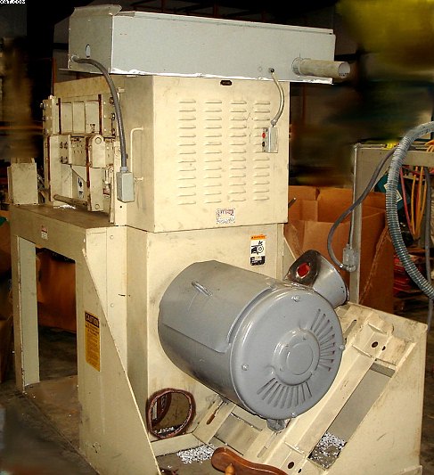 CUMBERLAND 37H Grinder, 20x37" hog rotor, 200 hp,